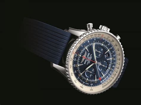 breitling aurora blue|Introducing The Limited Edition Breitling Navitimer GMT Aurora Blue.